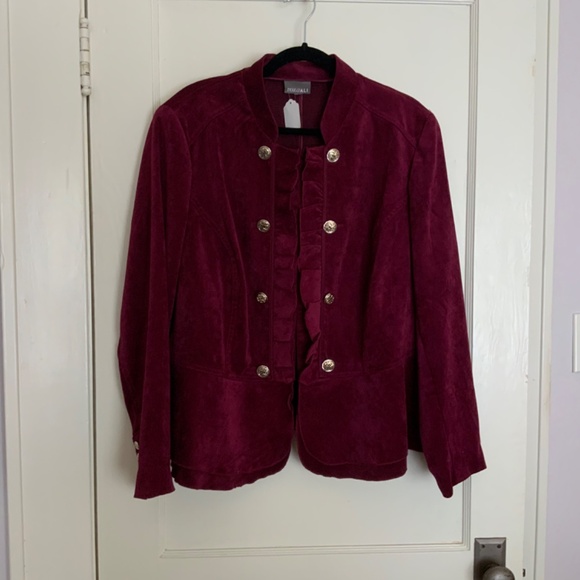 Roz&ALI Military style Jacket, Sz XL - Picture 9 of 11